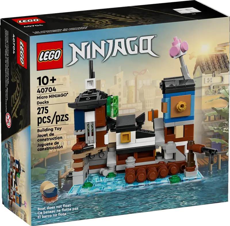 LEGO 40704 Doki mikro-miasta NINJAGO zdjęcie 2