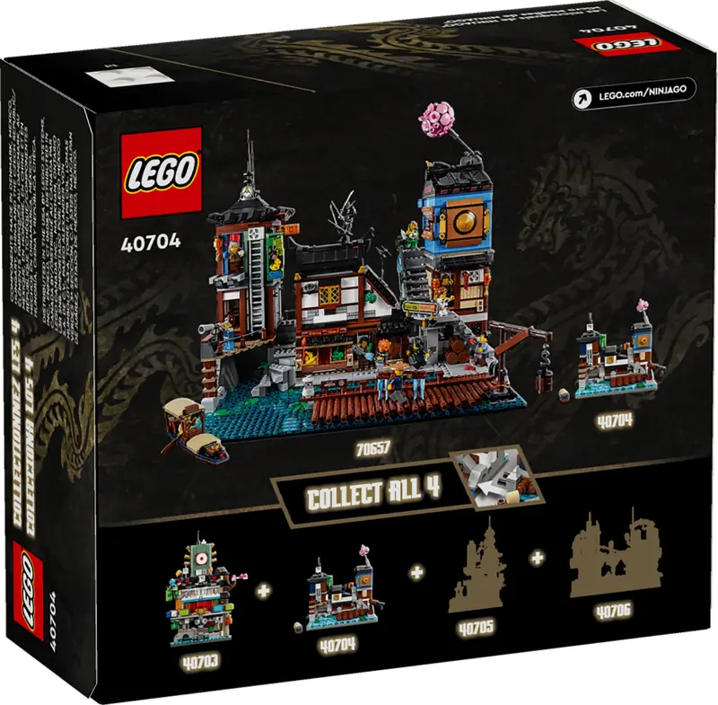 LEGO 40704 Doki mikro-miasta NINJAGO zdjęcie 3