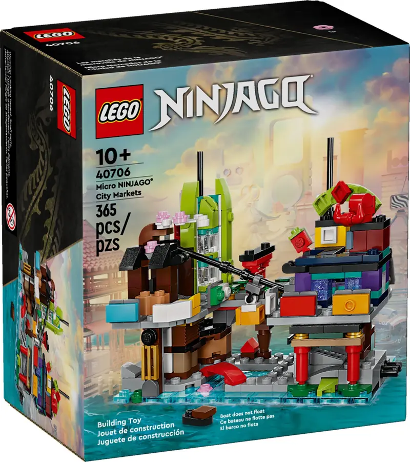 LEGO 40706 Mikrorynek miejski NINJAGO zdjęcie 2