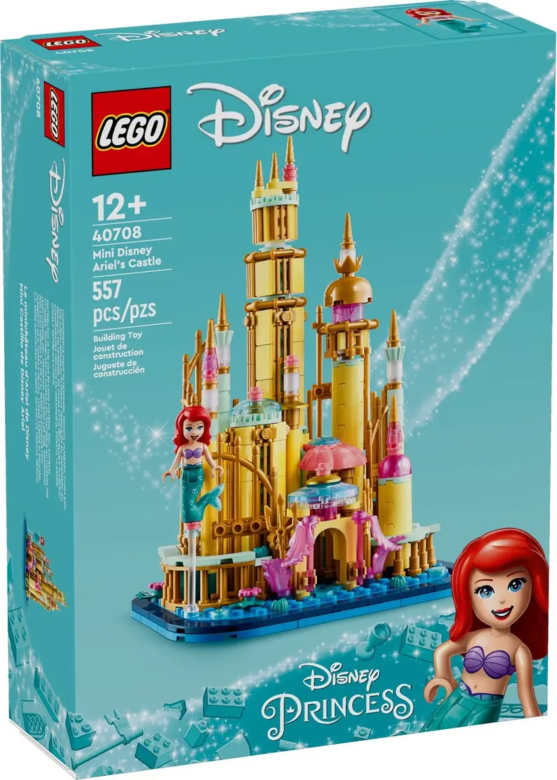 LEGO 40708 Disney Mały zamek Arielki zdjęcie 2