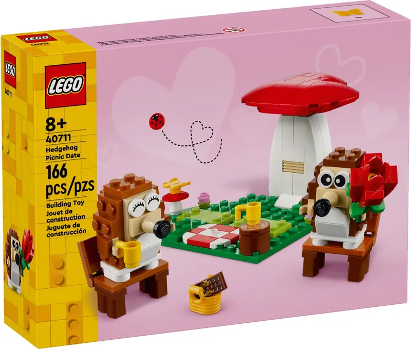 LEGO 40711 Piknik pary jeżyków zdjęcie 2