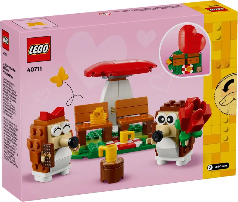 LEGO 40711 Piknik pary jeżyków zdjęcie 3