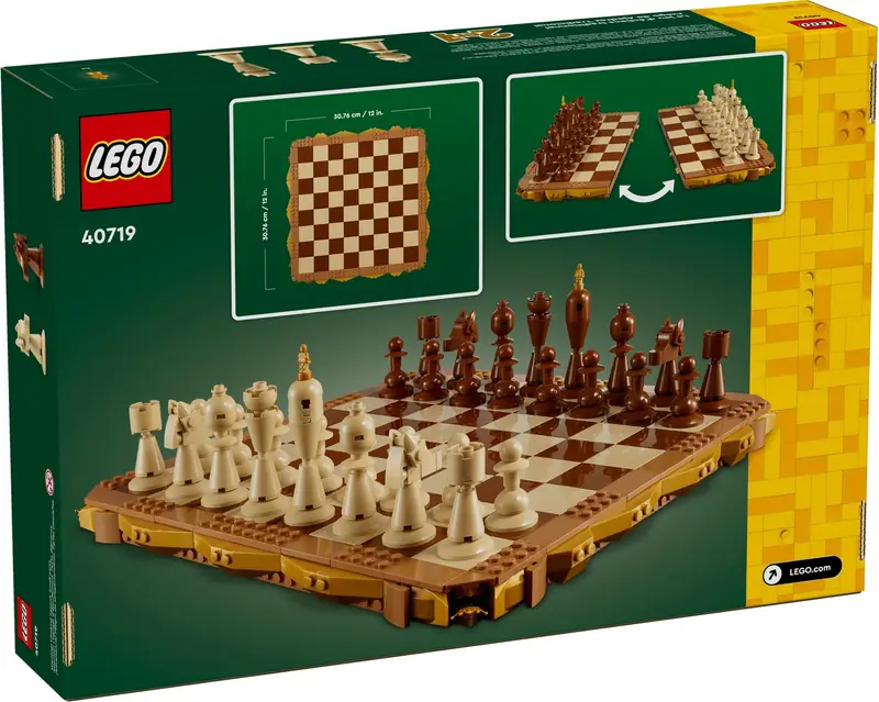 LEGO 40719 Tradycyjny zestaw szachów zdjęcie 3
