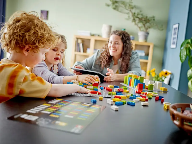 LEGO 40723 Zabawa z alfabetem Braille’a - włoski zdjęcie 5