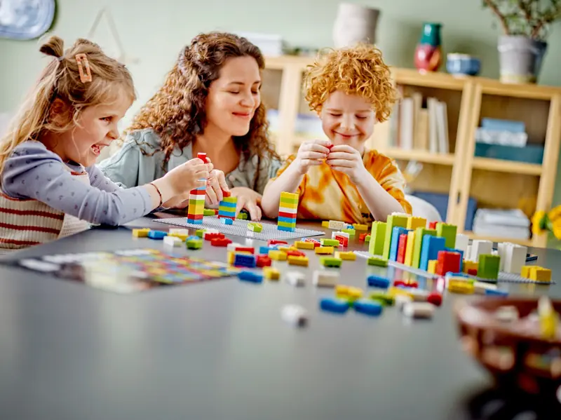 LEGO 40724 Zabawa z alfabetem Braille’a - hiszpański zdjęcie 8