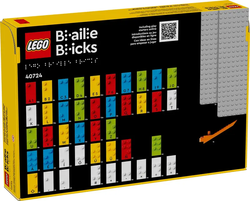 LEGO 40724 Zabawa z alfabetem Braille’a - hiszpański zdjęcie 3