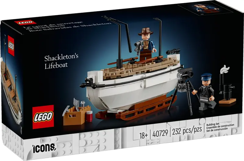LEGO 40729 Szalupa Shackletona zdjęcie 2