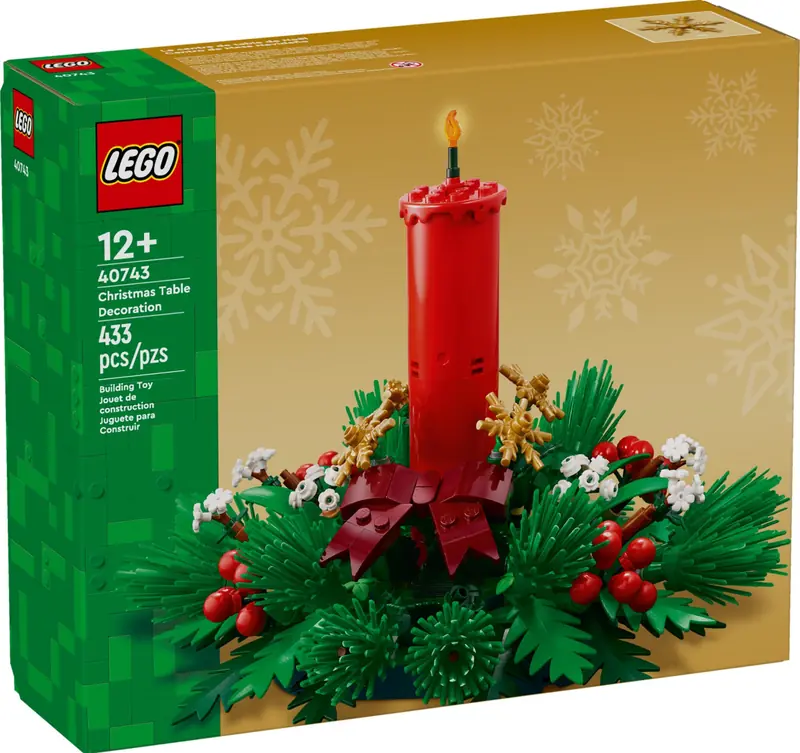 LEGO 40743 Świąteczna dekoracja stołu zdjęcie 2