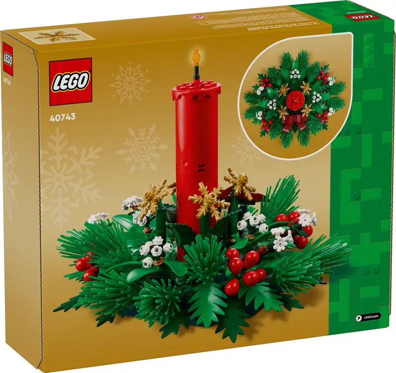 LEGO 40743 Świąteczna dekoracja stołu zdjęcie 3