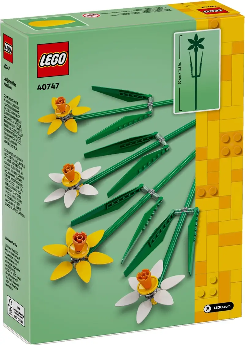 LEGO 40747 Żonkile zdjęcie 3