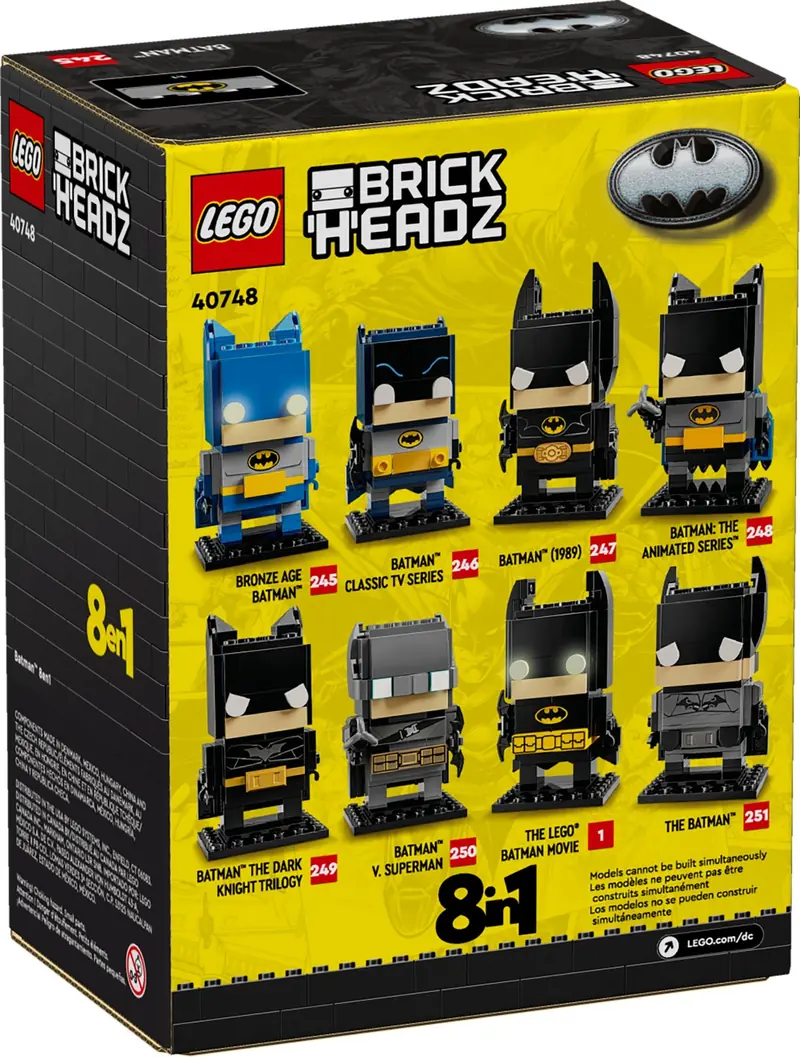LEGO 40748 Figurka Batmana 8 w 1 zdjęcie 6