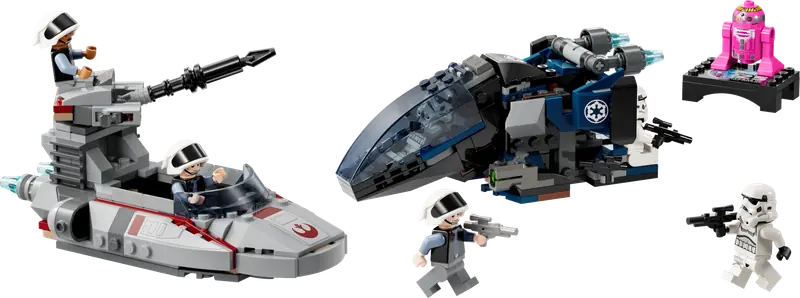 LEGO 40755 Imperialny transportowiec kontra zwiadowczy śmigacz Rebelii