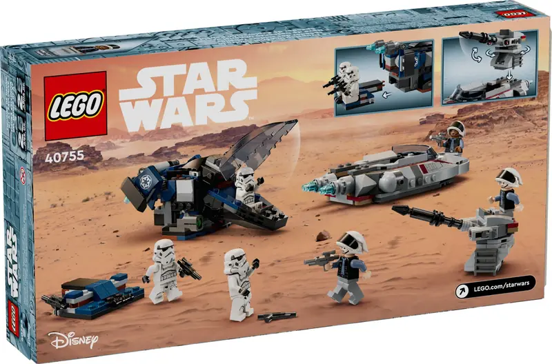 LEGO 40755 Imperialny transportowiec kontra zwiadowczy śmigacz Rebelii zdjęcie 3