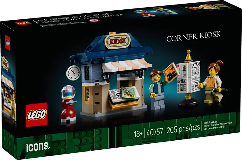 LEGO 40757 Kiosk na rogu zdjęcie 2