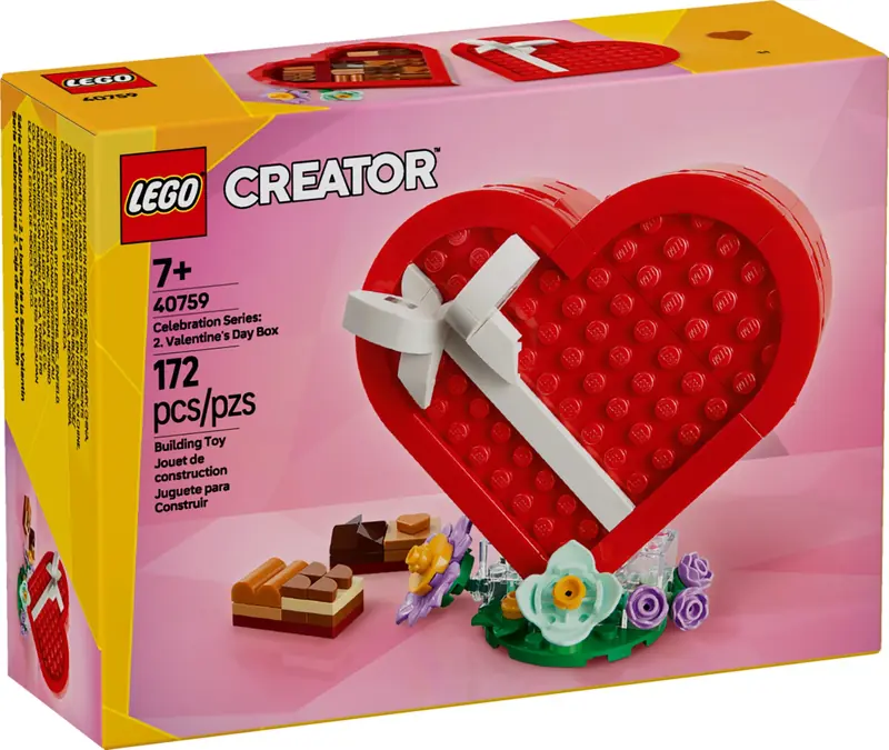 LEGO 40759 Seria okolicznościowa: Walentynkowe pudełko zdjęcie 2