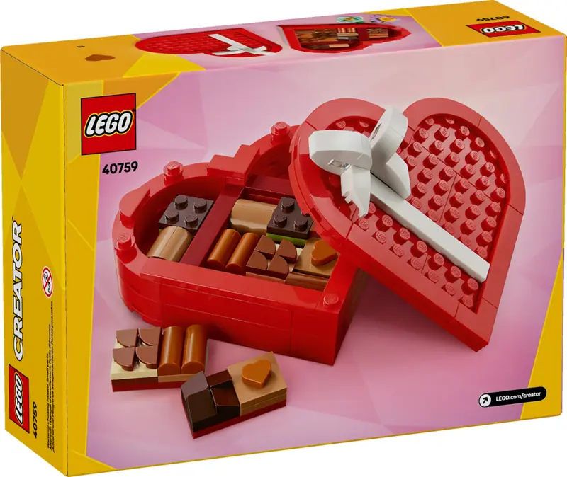LEGO 40759 Seria okolicznościowa: Walentynkowe pudełko zdjęcie 3