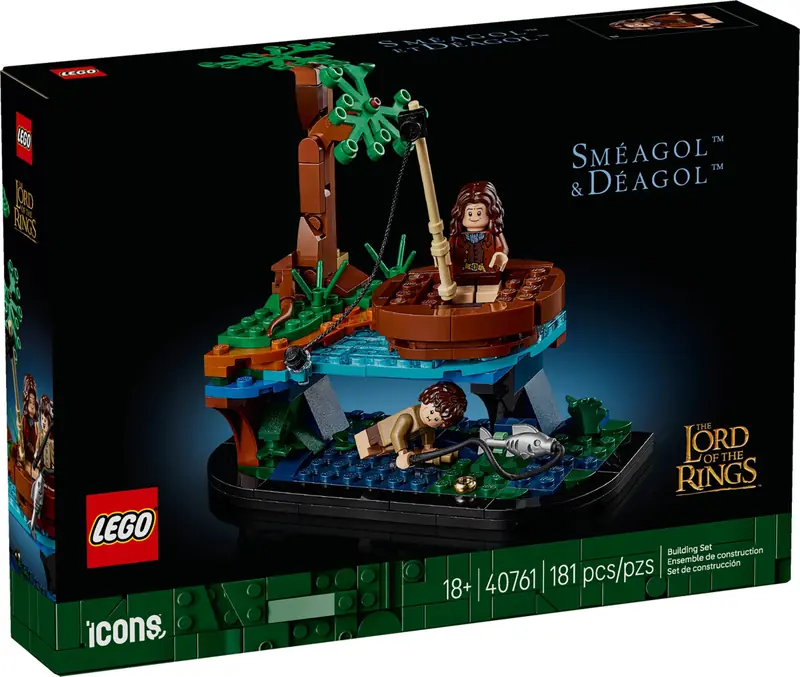 LEGO 40761 Władca pierścieni: Sméagol i Déagol zdjęcie 2