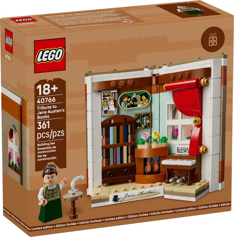 LEGO 40766 Hołd dla książek Jane Austen zdjęcie 2