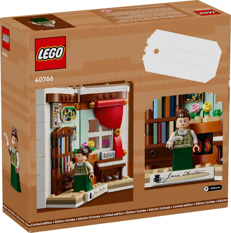 LEGO 40766 Hołd dla książek Jane Austen zdjęcie 3