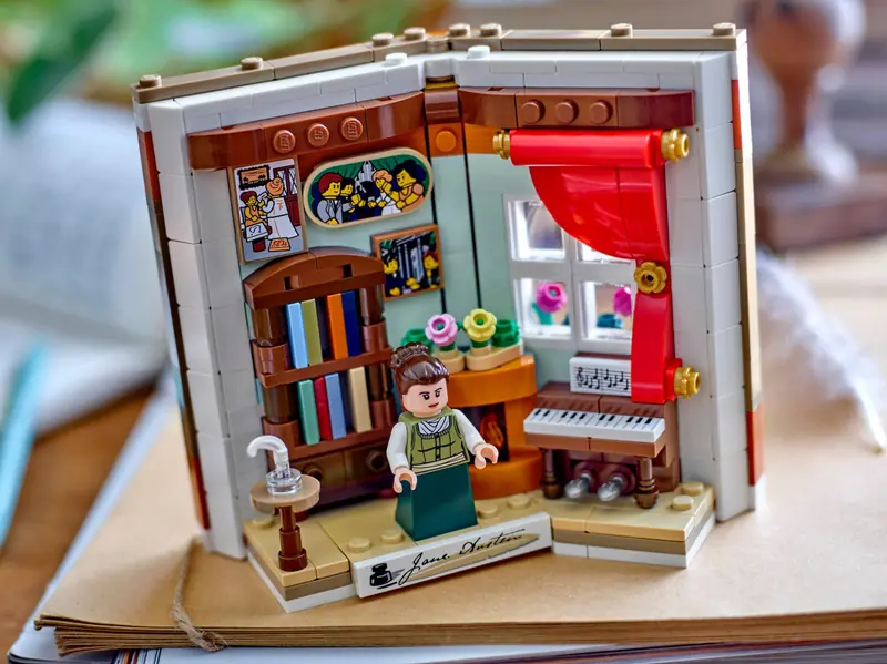 LEGO 40766 Hołd dla książek Jane Austen zdjęcie 4