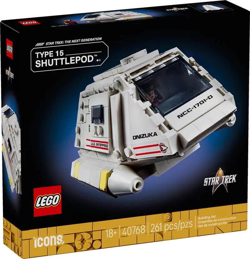 LEGO 40768 Star Trek: Type-15 Shuttlepod zdjęcie 2