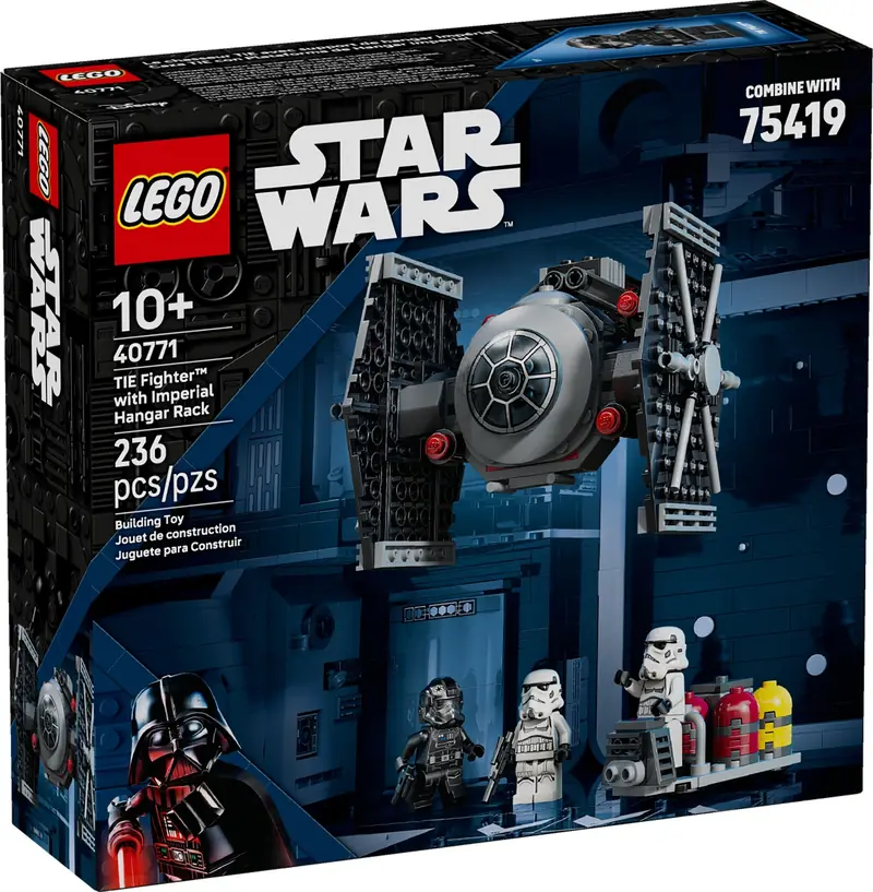 LEGO 40771 Myśliwiec TIE ze stanowiskiem w imperialnym hangarze zdjęcie 2