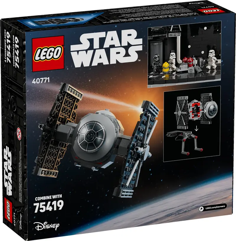 LEGO 40771 Myśliwiec TIE ze stanowiskiem w imperialnym hangarze zdjęcie 3