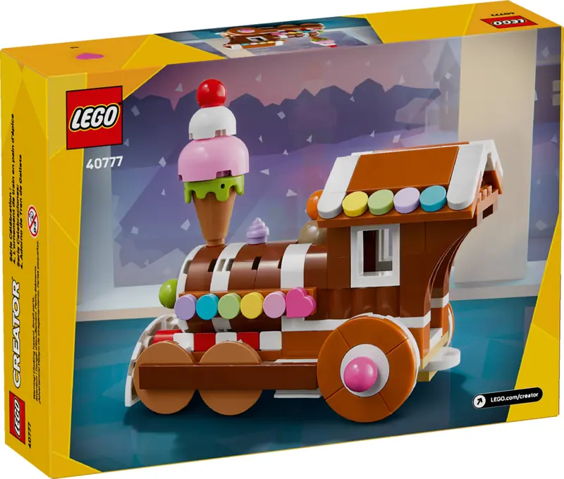 LEGO 40777 Seria okolicznościowa: Ozdoba z piernikowym pociągiem zdjęcie 3