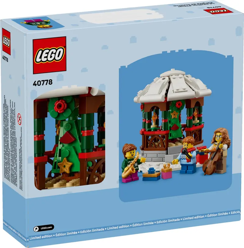 LEGO 40778 Zimowa altanka zdjęcie 3