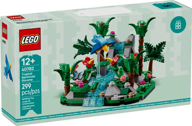 LEGO 40782 Diorama z tropikalnym lasem deszczowym zdjęcie 2