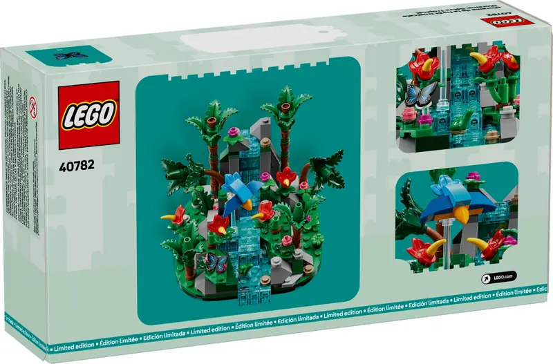 LEGO 40782 Diorama z tropikalnym lasem deszczowym zdjęcie 3
