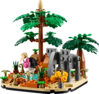 LEGO 40784 Diorama z afrykańską sawanną
