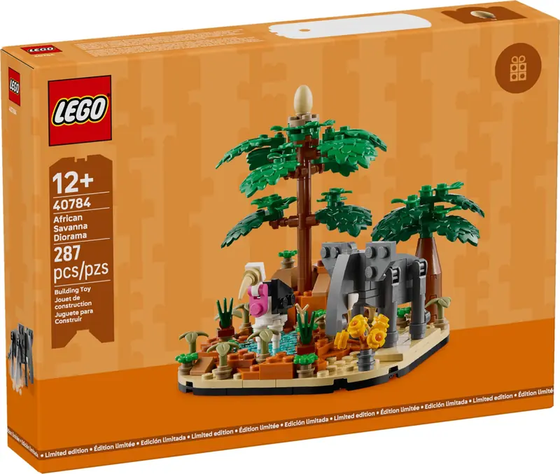 LEGO 40784 Diorama z afrykańską sawanną zdjęcie 2