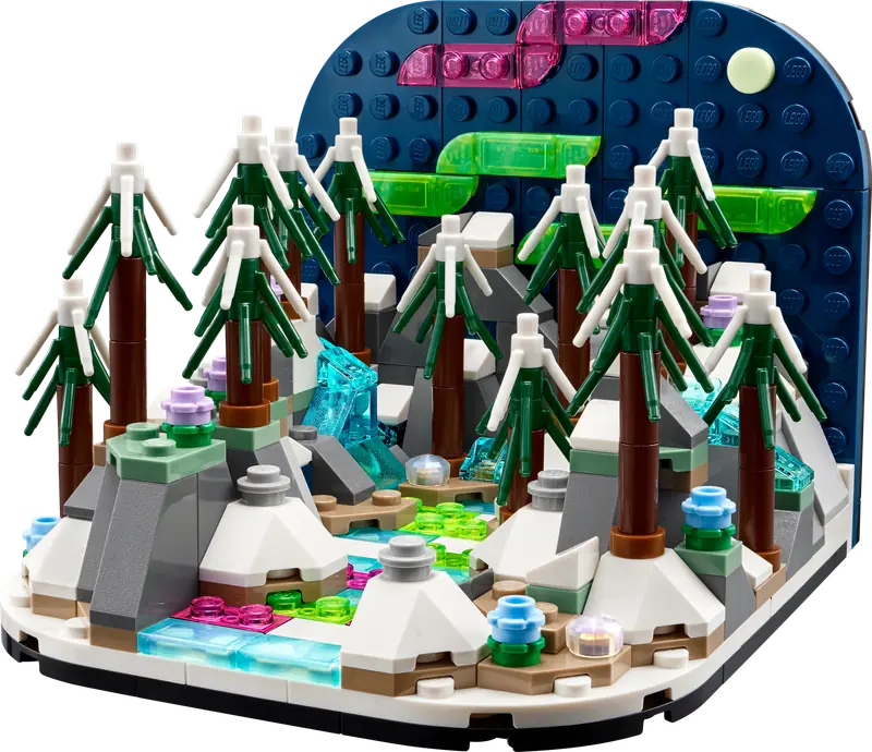 LEGO 40785 Diorama z zorzą polarną