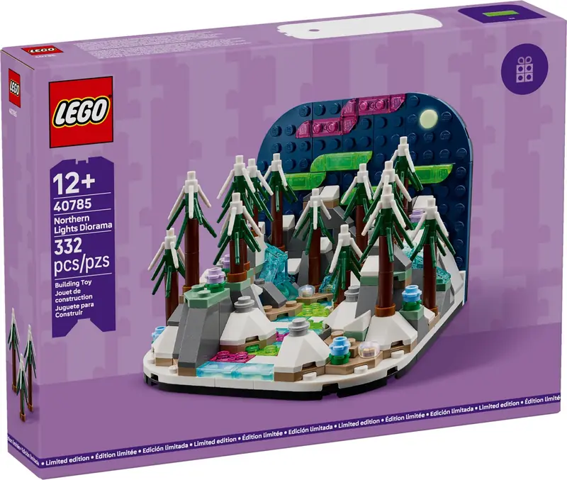 LEGO 40785 Diorama z zorzą polarną zdjęcie 2