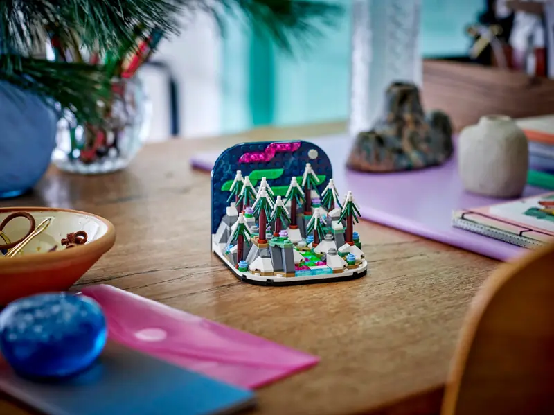 LEGO 40785 Diorama z zorzą polarną zdjęcie 4