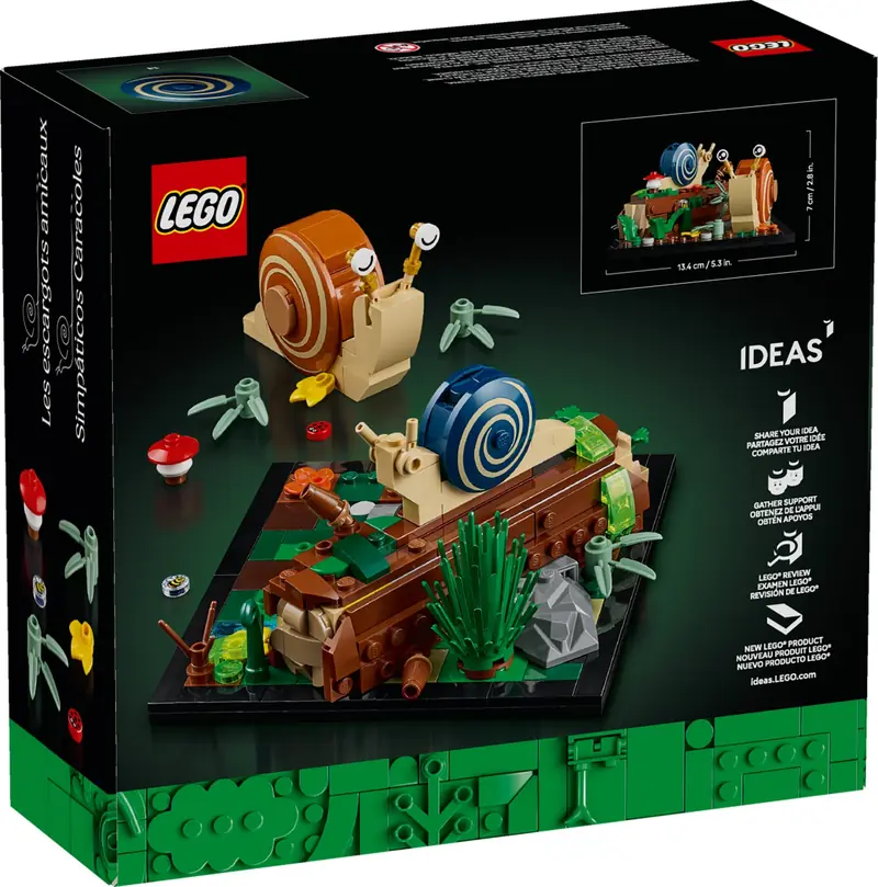 LEGO 40788 Przyjazne ślimaki zdjęcie 3