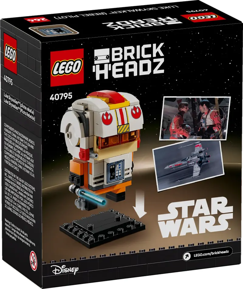 LEGO 40795 Luke Skywalker (pilot Rebelii) zdjęcie 2