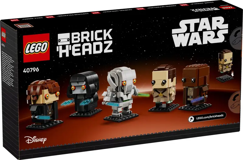 LEGO 40796 Zemsta Sithów - bohaterowie i złoczyńcy zdjęcie 5