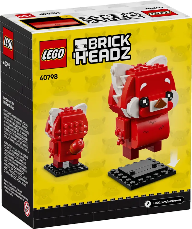 LEGO 40798 Panda czerwona Mei zdjęcie 2