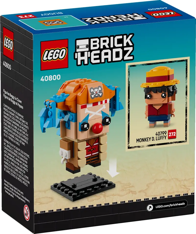 LEGO 40800 Figurka klauna Buggy’ego zdjęcie 2