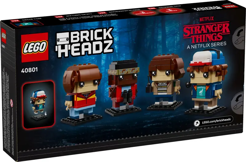 LEGO 40801 Figurki Dustina, Mike’a, Willa i Lucasa zdjęcie 5