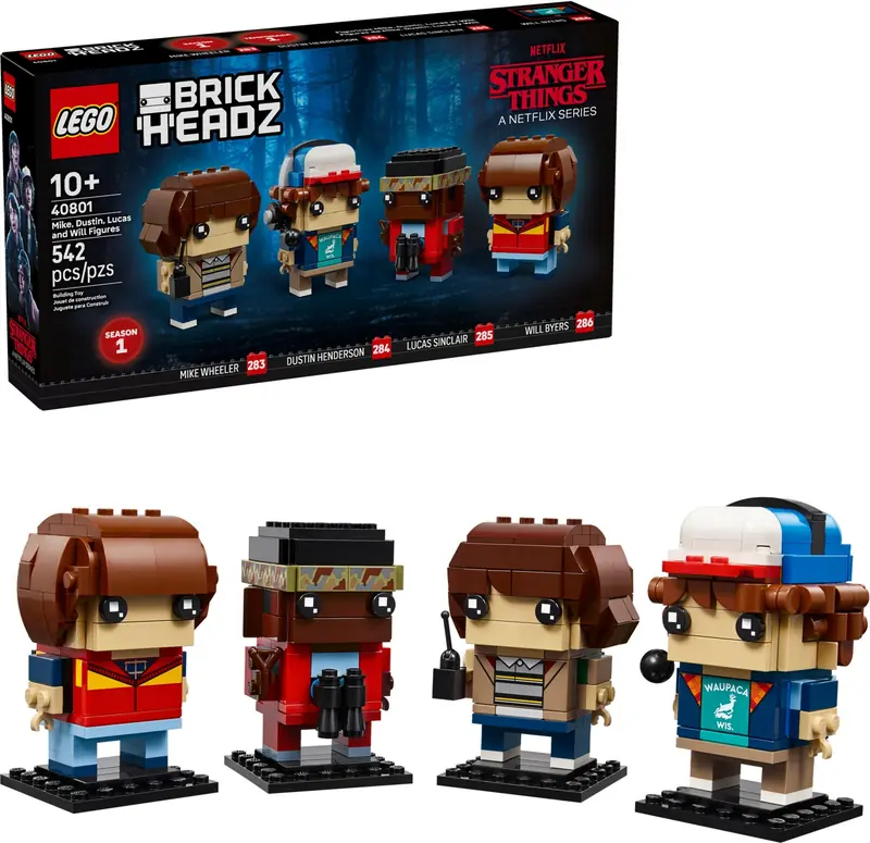 LEGO 40801 Figurki Dustina, Mike’a, Willa i Lucasa zdjęcie 2