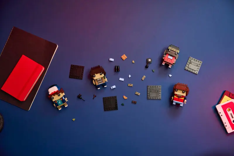 LEGO 40801 Figurki Dustina, Mike’a, Willa i Lucasa zdjęcie 7