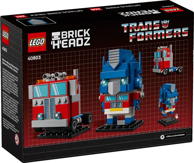LEGO 40803 Robot i pojazd Optimus Prime zdjęcie 5
