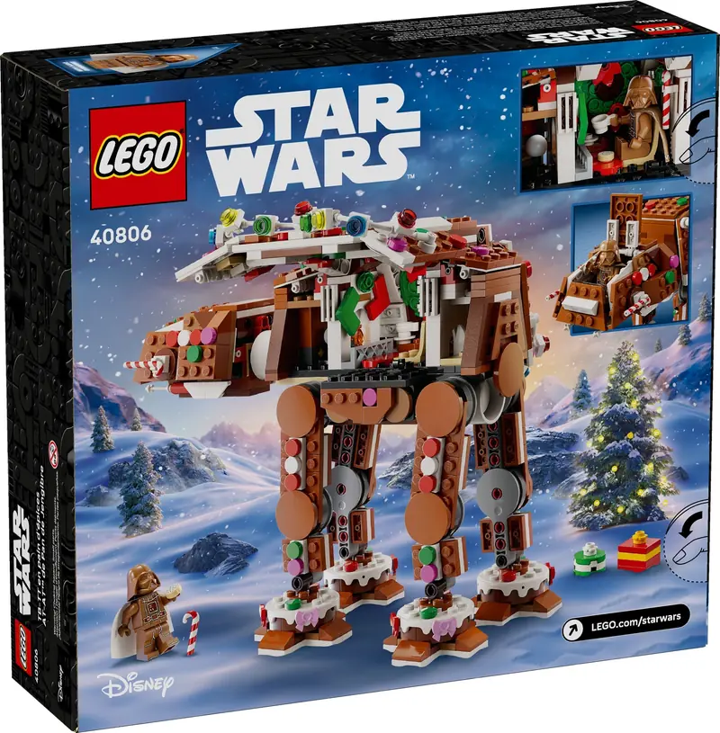 LEGO 40806 Piernikowa maszyna krocząca AT-AT zdjęcie 3