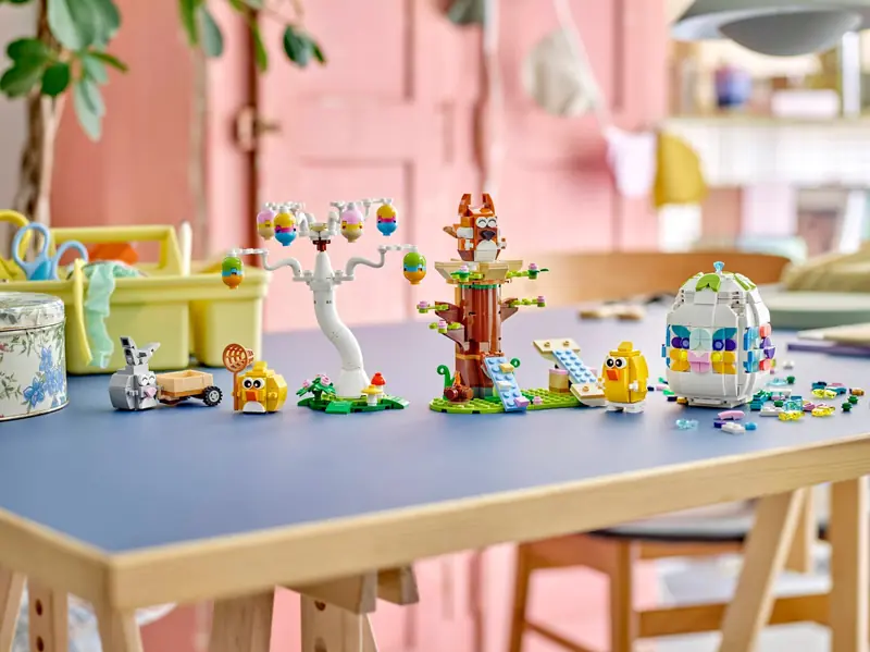 LEGO 40808 Poszukiwanie pisanek z zajączkiem i kurczaczkiem zdjęcie 8