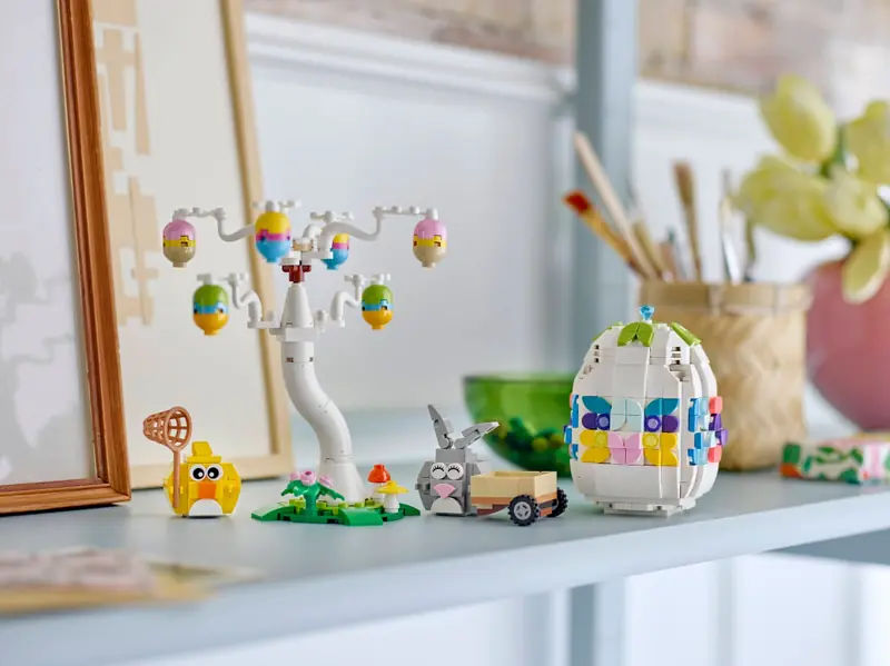 LEGO 40808 Poszukiwanie pisanek z zajączkiem i kurczaczkiem zdjęcie 6