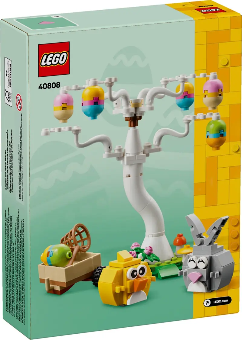 LEGO 40808 Poszukiwanie pisanek z zajączkiem i kurczaczkiem zdjęcie 3