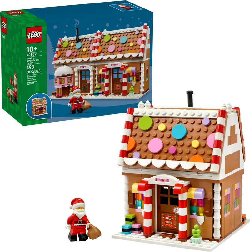 LEGO 40809 Świąteczna chatka z piernika zdjęcie 3